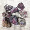 Dekorative Figuren Großhandel mit natürlichen rosa Pflaumen-Turmalin-Kristallen, rauen Steinen, Mineralproben, Heilkristallen, Edelsteinen zum Sammeln