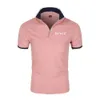 Designer Polo Shirt Letter Casual Short Men Fashion Lovar Lapel Half Sleeve Herrkläder T-shirt 644