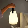 ديكور منزلي آخر في الهواء الطلق مصباح طاولة ملموسة ماء ذكي جهاز التحكم عن بُعد RGB LED مصباح التخييم USB شحن غرفة المصباح المحمولة 231216