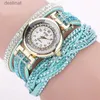 Montres Femme Femmes Mode Long Bracelet En Cuir Montre Dames Casual Strass Robe Montre Femme lBracelet Montre-Bracelet Relogio Feminino ClockL231216