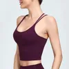 set XHERR Double sangle entrecroisée dos soutien-gorge de sport pour femmes athlétique gymnase Fitness haut court été entraînement course soutiens-gorge 2022