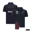 Motorkleding F1 Racing Modelkleding Tide Merk Team Perez Vest Shirt Polyester Sneldrogend Motorrijpak Met Th Dhlqf