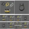 Band Rings Cats Ear Ring Stainless Steel Survival Edc Tool For Women Men Cute Wholesales Drop Delivery Jewelry Ring Dhbru