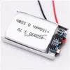 Batteries 3.7V Li Polymer Battery 402030 Real Capacity 180Mah Lithium With Protect Board For Toys Mp5 Mini Speaker Drop Delivery Ele Dhzbo