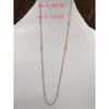 Elegant Model for Rose Gold 14 k 585 1gram 10 Gram Gold Necklaces Chain Best Wholesale Price Made in India