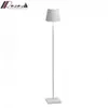 Modern El Style Energy Saving Floor Lamp LED Aluminium USB laddningsbar batteri trådlöst beröringsomkopplare Golvljus för sovrum H248T