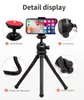 Holders Jmary Brand Mini EightPaw Portable Mobile Phone Tripod 360° Rotating Ball Head Mobile Phone Holder Selfie Photography Tripod