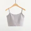 set Light Support Sexy Backless Pilates Yoga Sports Bras Padded Crop Top Women Low Back Cozy Soft Workout Exercise Vest