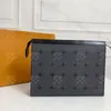 Clutch-Taschen, Designer-Damen-Designer-Tasche, Make-up-Tasche, Make-up-Tasche, Kulturbeutel, Umschlagtasche, Clutch, Geldbörse, Geldbörse, Clutches, geprägtes Braun, modisch, klassisch, Fencefind