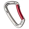 CARABINERS ROCK CLIMBING 24KN D Form SNAP LOCKING CARABINER BUCKLE FÖR TREE ARBORIST RIGGING Tactical Sports Rappelling Equipment Gear 231215