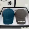 Bollmössor Mens och kvinnors designers Casquette Sports denim Rippad fast färg B Letter utomhuspar Hattar Drop Delivery Fashion Acces Dhwlu 7OAC