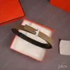Cintura di fascia alta Cintura di design di lusso Cintura reversibile in oro argento Promozione Ceinture Lettera Fibbia per cintura Cintura da donna di moda 15 Opzioni con scatola di imballaggio