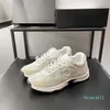 Casual Shoes Designer Running Fashion Channel Sneakers Kobiety koronkowe trenerzy butów sportowych klasyczne sneaker kobieta