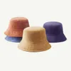 Top Quality Custom Solid Color Corduroy Bucket Hat Unisex
