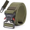 Tactische Nylon Riem Militaire Metalen Gesp Riem Mannen Swat Leger Uitrusting Outdoor Kwaliteit Tailleband Automatische Ceintures Breedte 5 0cm346N