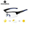 Очинные очки Rockbros фотохромные велосипедные солнцезащитные очки велосипедные очки очки UV400 MTB Road Bicycle Goggles Женщины мужчины мужчины на открытом воздухе спорт рыбалка
