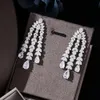 Girocolli Ingenious 4 pezzi Set completo di gioielli da sposa con zirconi per le donne Party Luxury Dubai Nigeria CZ Crystal Wedding 231216