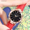 Zegarki damskie kobiety Watch Romantic Starry Sky Wristwatch Fashion Ladies skórzany zegar zegarowy dla kobiet renogio feminino Montre femmel231216