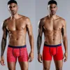 Onderbroek 4 van de Set Men Boxers shorts Soft Boxers voor heren slipjes Mens mannelijk katoen sexy ondergoed boksershorts familie calecon 231215