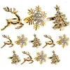 Tafelkleed 12 pc's Xmas Tree delicate servet gespen dinerendecors ringen kerst creatieve legering praktische decoratieve houders feest