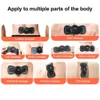 Massera nackkudde EMS Massager Mini Cervical Back Muscle Pain Relief Patch Massageador Stimulator Mat Portable Leg Body Health Care Tool 231215