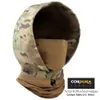 Casquettes de cyclisme Masques Camouflage tactique masque complet armée militaire chapeau chasse vélo cyclisme neige Multicam CP guêtre extérieure Protection solaire capuche 231216