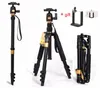 Zubehör tragbar 10 kg Bär Aluminium Monopod Stand Professionelle Kamera -Stativ für SLR Video Clip Stativs Para Reflex DSLR Tripod Q555