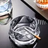 1pc, cendrier en verre simple et élégant, égaré décoratif domestique, cendriers pour la maison, hôtel, bar, bureau, cadeau fantaisie pour hommes femmes, gadgets ménagers