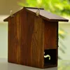 Garden Decorations Retro Style Locking Mailbox Wall Mounted Letter Box for Hallway 231216