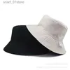 Chapeaux à large bord chapeaux de seau grosse tête adulte coton grande taille Boonie chapeaux dames plage seau chapeaux homme extérieur chapeau de pêcheur 58-60 cm 61-68 cmL231216