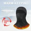 Cykelmössor masker X-Tiger Winter Skiing Mask Fleece Thermal Keep Warm Windproect Cycling Face Mask Sport Skate Snowboard Hat Balaclava Headwear 231216