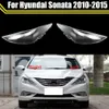 Bilens främre strålkastarobjektiv LAMPSHADE GLASS LAMPCOVER CAPS Strålkastare för Hyundai Sonata 2010 2011 2012 2013 2014 2015