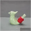 Noviteiten Creativiteit Vogelvorm Fluitje Kinderen Keramiek Water Ocarina Lied Chirps Badtijd Kinderen Speelgoed Cadeau Drop Delivery Thuis Gar Dhuwu