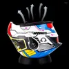 Casques de moto Support de casque portable Support de service Pad Donuts Anneaux pour VTT et scooter