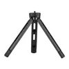 Accessories Tabletop Folding Tripod Aluminum Alloy With 1/4 Screw Mount Function Leg for DSLR Camera Smartphone LED Light Stabilizer