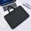 Pastas Moda Laptop Bag Grande Capacidade Sólida Pasta de Negócios Bolsa Computador Protetora Carrying Case Homens Mulheres Notebook Bolsa