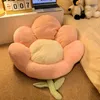 Kudde/dekorativ kudde Kawaii Flower Cushions Office Stol Lumbal Back Cushion avtagbar plysch soffa Kastkuddar mjuk söt ins dekorativ kudde 231216