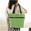 Storage Bags Blue Retractable Roller Fashion Portable Shop Wheel Bag Foldable Back Grocery Rack Bagstorage Drop Delivery Home Garden Dhg1Y