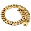 2023 Nya fina smycken Luxury Chunky Gold Necklace Armband Smyckesuppsättningar för kvinnor