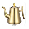 Dinnerware Sets Coffee Pot Teapot Home Espresso Machine Heater Kettle Stainless Steel Water Bottle