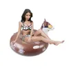 Sledding Winter Ski Sled Thicken PVC Inflatable Husky SnowBoard Outdoor Sports Boat Skiing Ring Cold Resistant Inflate Snow Tube 231215