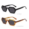 Trendy Hexagon Luxury Acetate Sunglasses Custom LOGO Shades TAC Polarized Men Acetate Sun Glasses 1777S