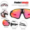 Lunettes de soleil à cyclises polarisés Lunets de cycle de sport MTB Lunets de vélo de vélos à vélo pour hommes Femmes à vélo de lunettes