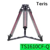 Teris ağır hizmet tipi karbon fiber tripod TS1610CF/TS1610CFQ/TS2210CF/TS2215CF yük 70kg ücretsiz gönderim DHL UPS Fed Fed Ems