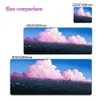 منصات الماوس معصم يرتاح وسادة الماوس XXL الأزرق الماوس Mousepad 900x400 Mause Pad 80x40 Kawaii Pink Office Accessories ANIME MAMING HAT 80 30 J231215