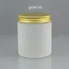 Storage Bottles & Jars 200 250g Cream Jar With Alumina Lid PET Frosted Bottle Mask Can Cosmectic Container Empty Food Packing281R