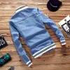 Jaquetas masculinas Masculino Streetwear Homens Soltos Jean Casacos Zipper Moda Mens Denim Jaqueta Primavera Casual Slim Fit Stand Collar Pilot Jackets 231215