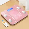 Household Scales Body Composition Analyzer With Smartphone App Bluetoothcompatible Smart Wireless Digital Bathroom Weight Scale Fat 231215