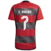 Men Cr Flamengo Club Team 7 Ribeiro Soccer Jerseys 9 Pedro 20 Gerson 16 Luis 6 Lucas 29 Hugo 10 Gabriel 27 Henrique 14 de Arrascaeta Football Shirt Kits Uniform 23/24