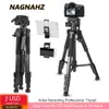 Holders 67in Camera Tripod Professional Photography Tripod Stand with Phone Holder Portable Travel Tripe for Canon Sony Nikon Cameras